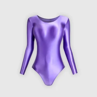 Purple One Piece Swimsuit