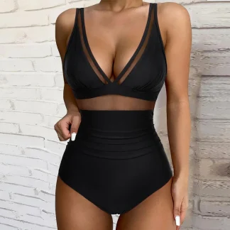 Removable Bra One Piece Swimsuit